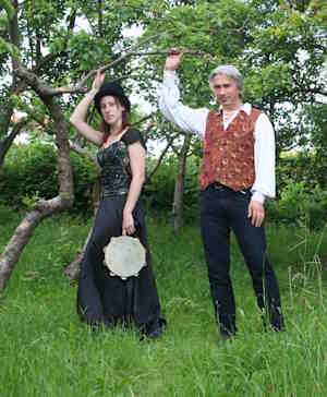 Kevan Manwaring and Chantelle Smith